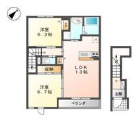 物件の間取り画像