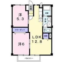 ベルメゾン中村の間取り