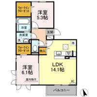 ラナ マラキ B棟の間取り