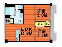 老松レジデンスの間取り