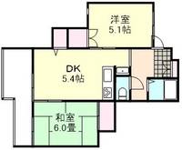 ガーディニア倉敷の間取り