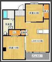 物件の間取り画像