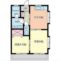 メープルガーデンハイツⅡ Dの間取り