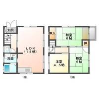 桜馬場戸建1の間取り