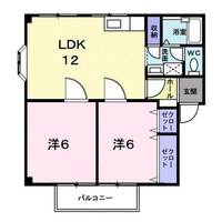 グリーンハイツもりもとBの間取り
