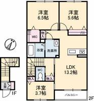 物件の間取り画像