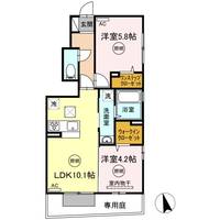 プランドール101の間取り