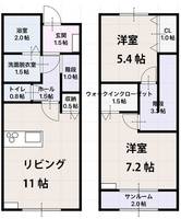 物件の間取り画像