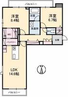 物件の間取り画像