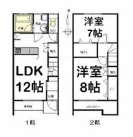 フィオーレ豊が丘Cの間取り