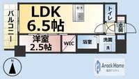 メイクスWアート金山ウエスト804の間取り