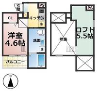 物件の間取り画像