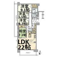 物件の間取り画像