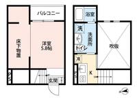 CuoreSasashima202の間取り