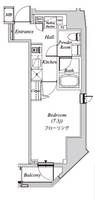 クレセント虎ノ門新橋の間取り
