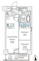 物件の間取り画像