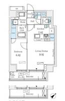 ラオム麻布十番の間取り