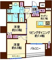 物件の間取り画像