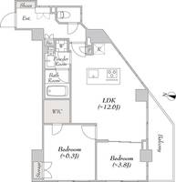 物件の間取り画像