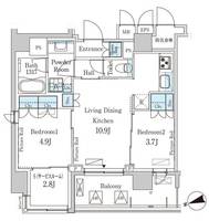 物件の間取り画像