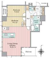 物件の間取り画像