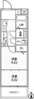 アルティザ葛西の間取り
