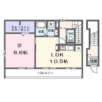 ブリリアントⅡの間取り