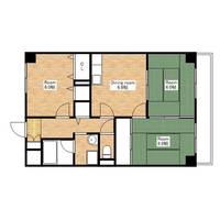 物件の間取り画像