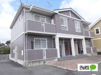 滋賀県近江八幡市西本郷町東の賃貸アパートの外観