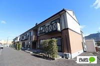 滋賀県近江八幡市安土町下豊浦の賃貸アパートの外観