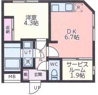 物件の間取り画像