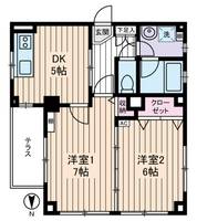 物件の間取り画像