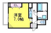 東京都西東京市新町1丁目(アパート)の賃貸物件の間取り