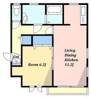 ラフィネ下目黒の間取り