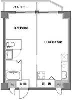 東京都世田谷区尾山台3丁目(マンション)の賃貸物件の間取り