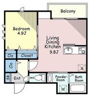 物件の間取り画像