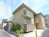 埼玉県越谷市大字袋山の賃貸アパートの外観