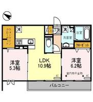 物件の間取り画像