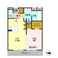 レーヴIIの間取り