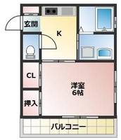 物件の間取り画像