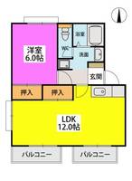 物件の間取り画像