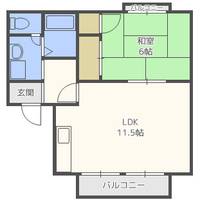 エミネンス連歌屋の間取り