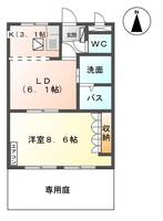 グリーンハイム・甘木の間取り
