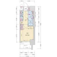 プレサンス太閤通駅前デュプルの間取り