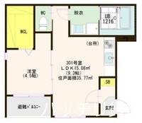 物件の間取り画像