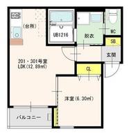 物件の間取り画像
