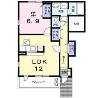 物件の間取り画像