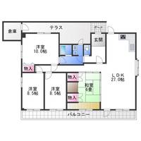 物件の間取り画像