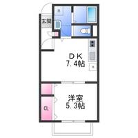 ピアチェーレⅡの間取り