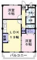 物件の間取り画像